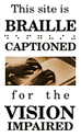 This page is Braille Captioned for the Vision Impaired